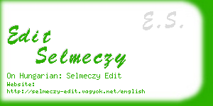 edit selmeczy business card